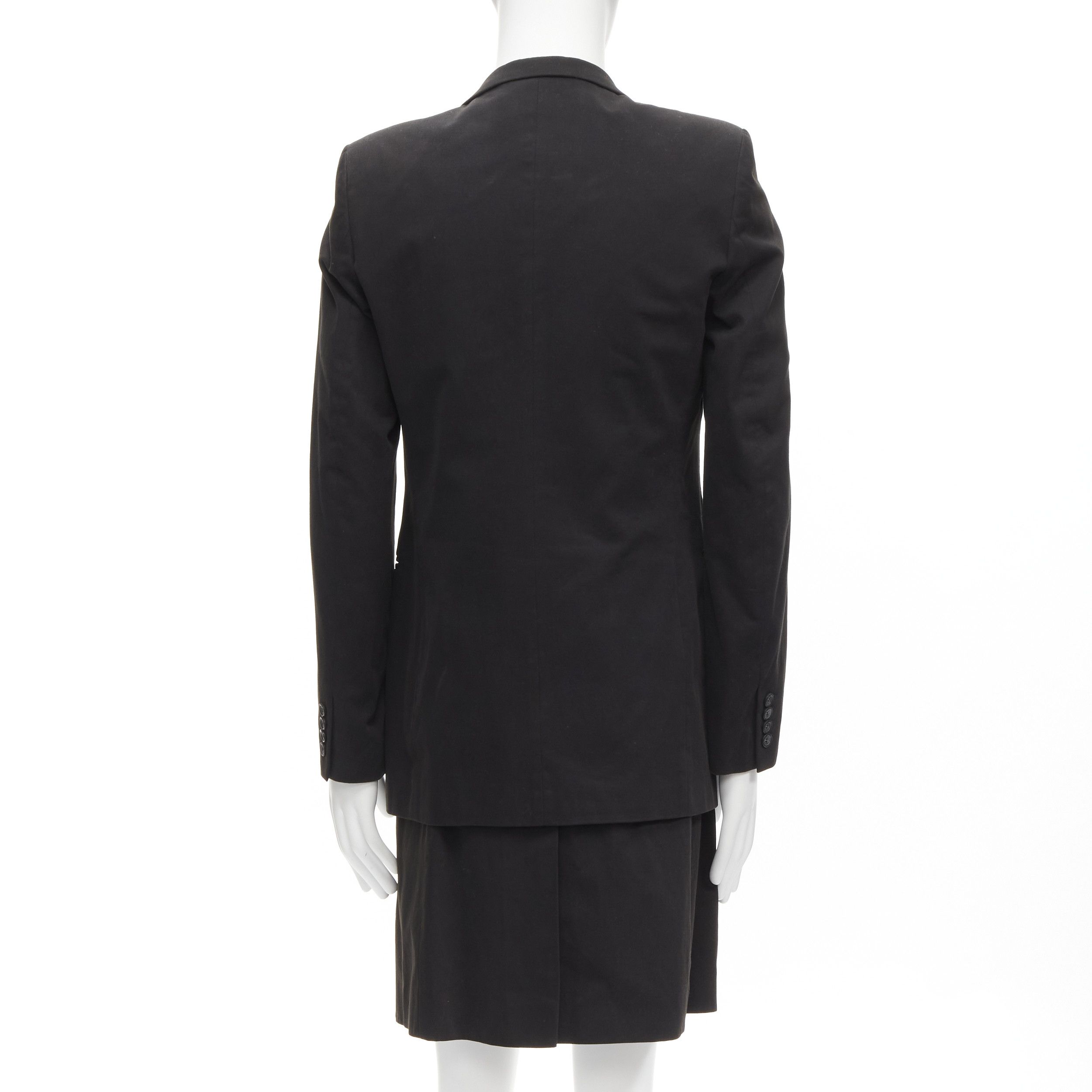 Raf Simons RAF SIMONS 2002 cotton black detachable layered longline coat jacket IT46 S Size US S / EU 44-46 / 1 - 6 Thumbnail