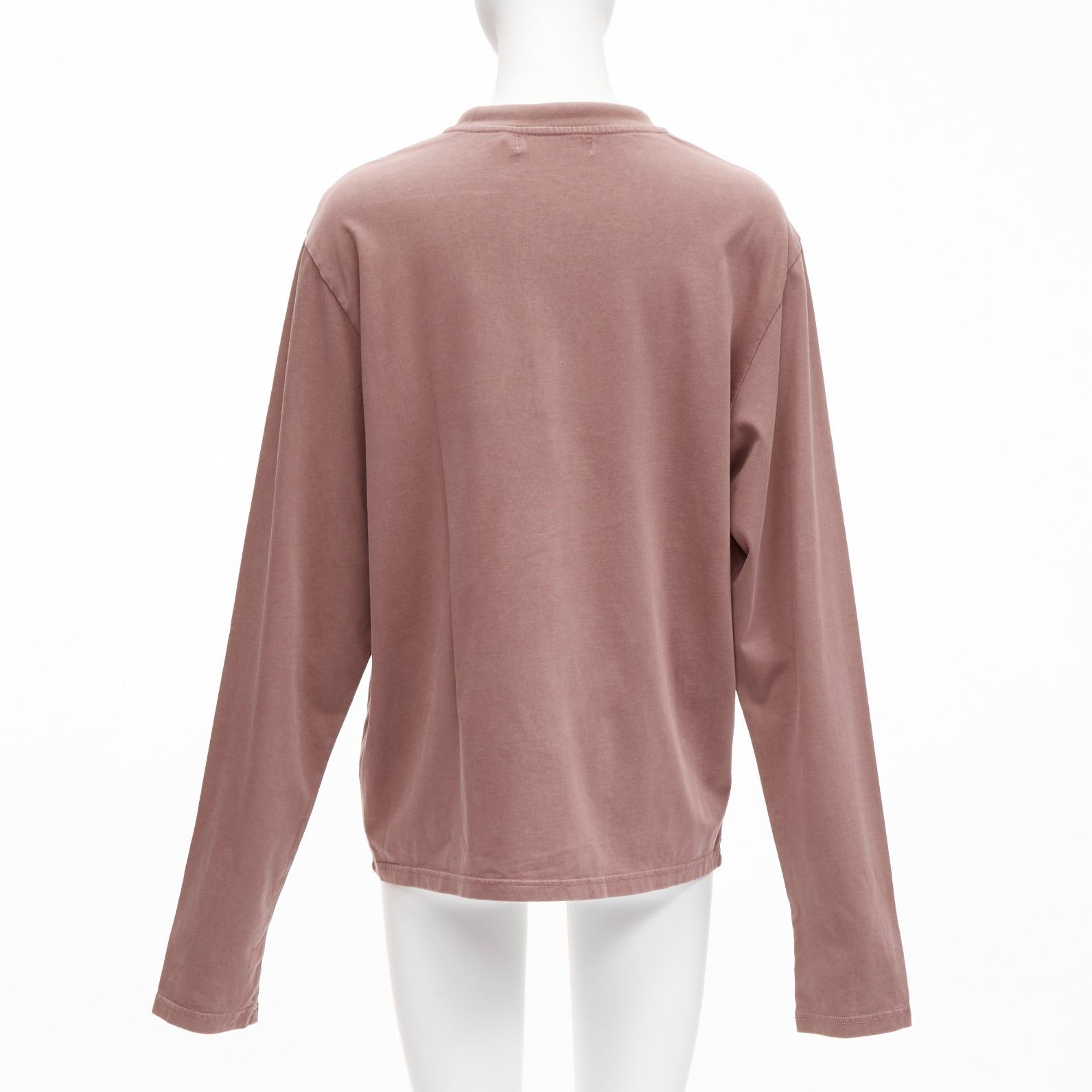 Craig Green CRAIG GREEN burgundy drawstring rope detail long sleeve tshirt S Size S / US 4 / IT 40 - 5 Thumbnail