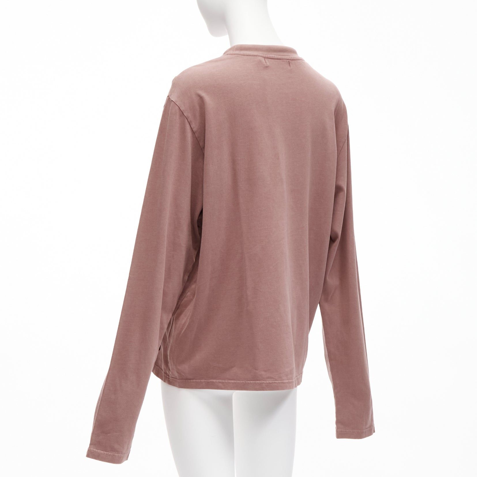 Craig Green CRAIG GREEN burgundy drawstring rope detail long sleeve tshirt S Size S / US 4 / IT 40 - 6 Thumbnail