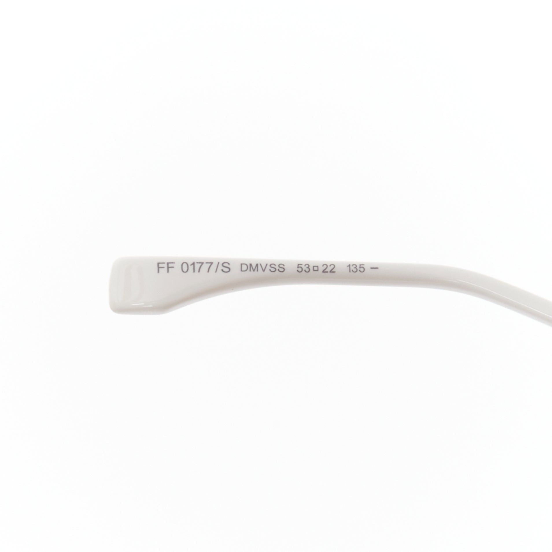 Fendi FENDI 0177S white metal logo grey gradient cat eye sunglasses Size ONE SIZE - 9 Thumbnail