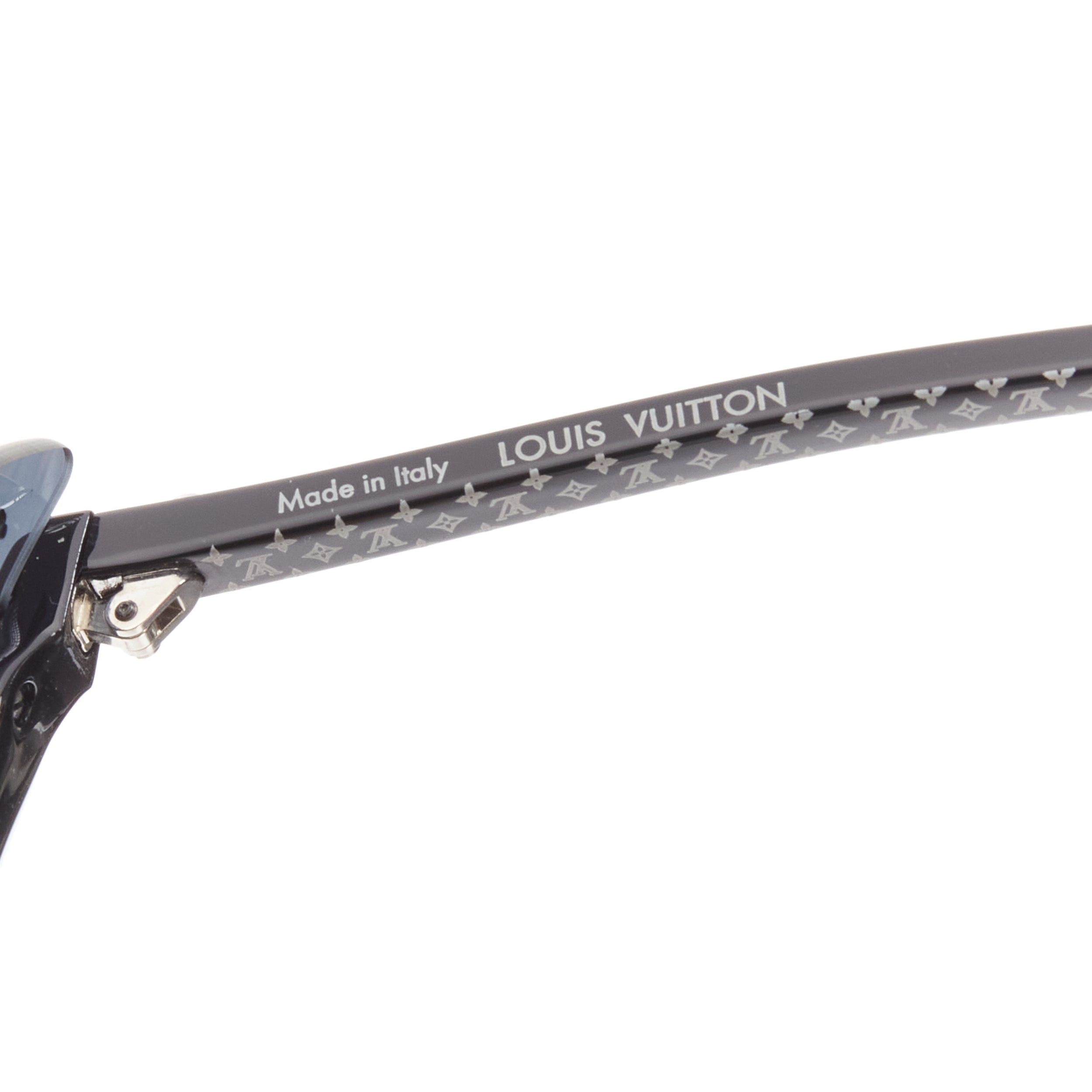 Louis Vuitton LOUIS VUITTON Z1011U For Your Eyes Only silver cat eye sunglasses Size ONE SIZE - 9 Thumbnail