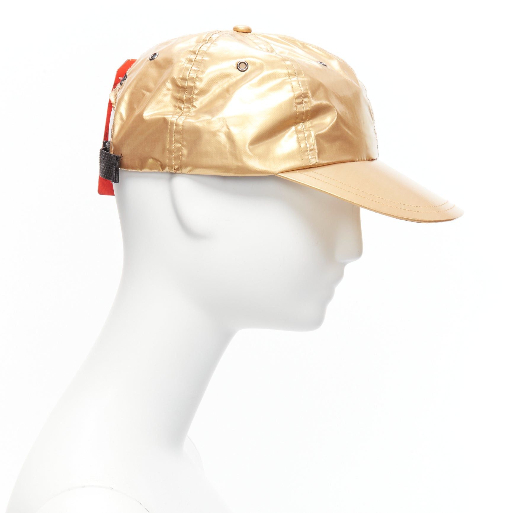 Supreme new SUPREME The North Face metallic gold black logo 6 panel cap Size ONE SIZE - 4 Thumbnail