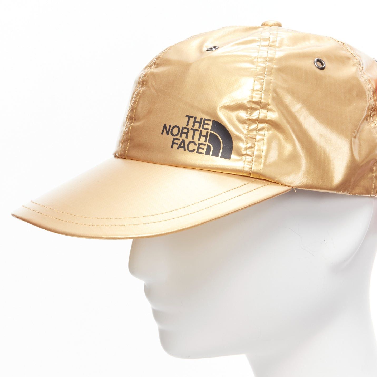 Supreme new SUPREME The North Face metallic gold black logo 6 panel cap Size ONE SIZE - 2 Thumbnail