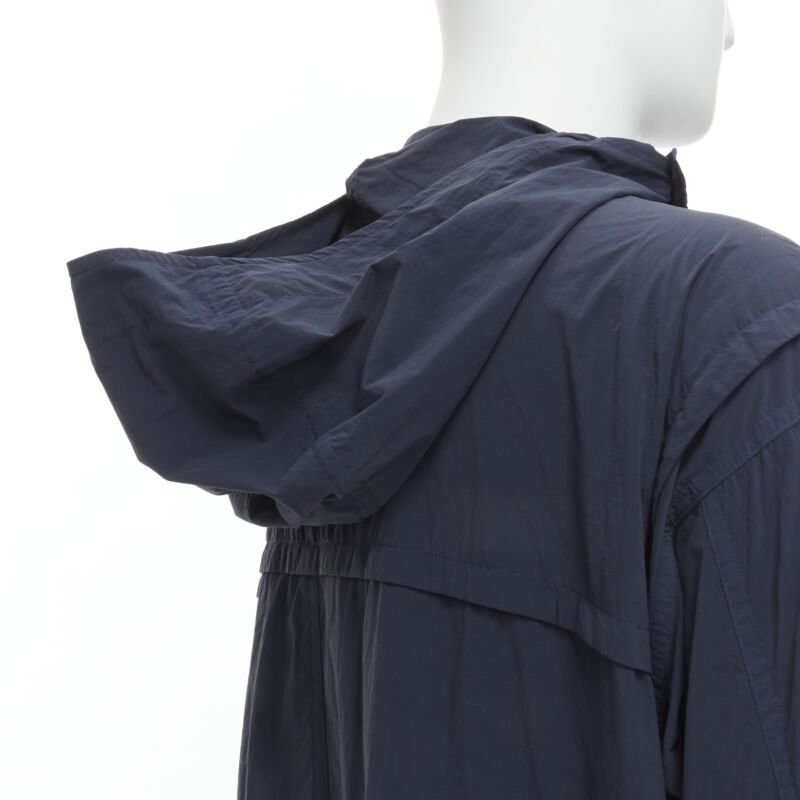 Kolor KOLOR navy blue rope wood toggle button anorak parka jacket JP2 M Size US M / EU 48-50 / 2 - 7 Thumbnail