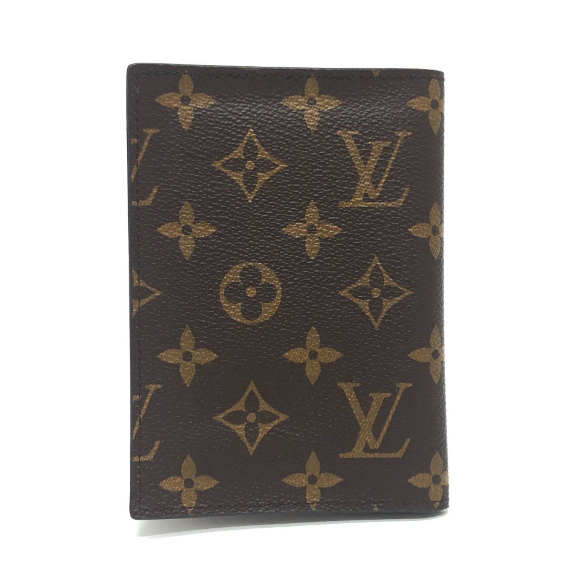 Louis Vuitton LOUIS VUITTON M64502 Monogram Couverture Passport NM Cover/Case, Canvas, Women's, Brown Size ONE SIZE - 2 Thumbnail