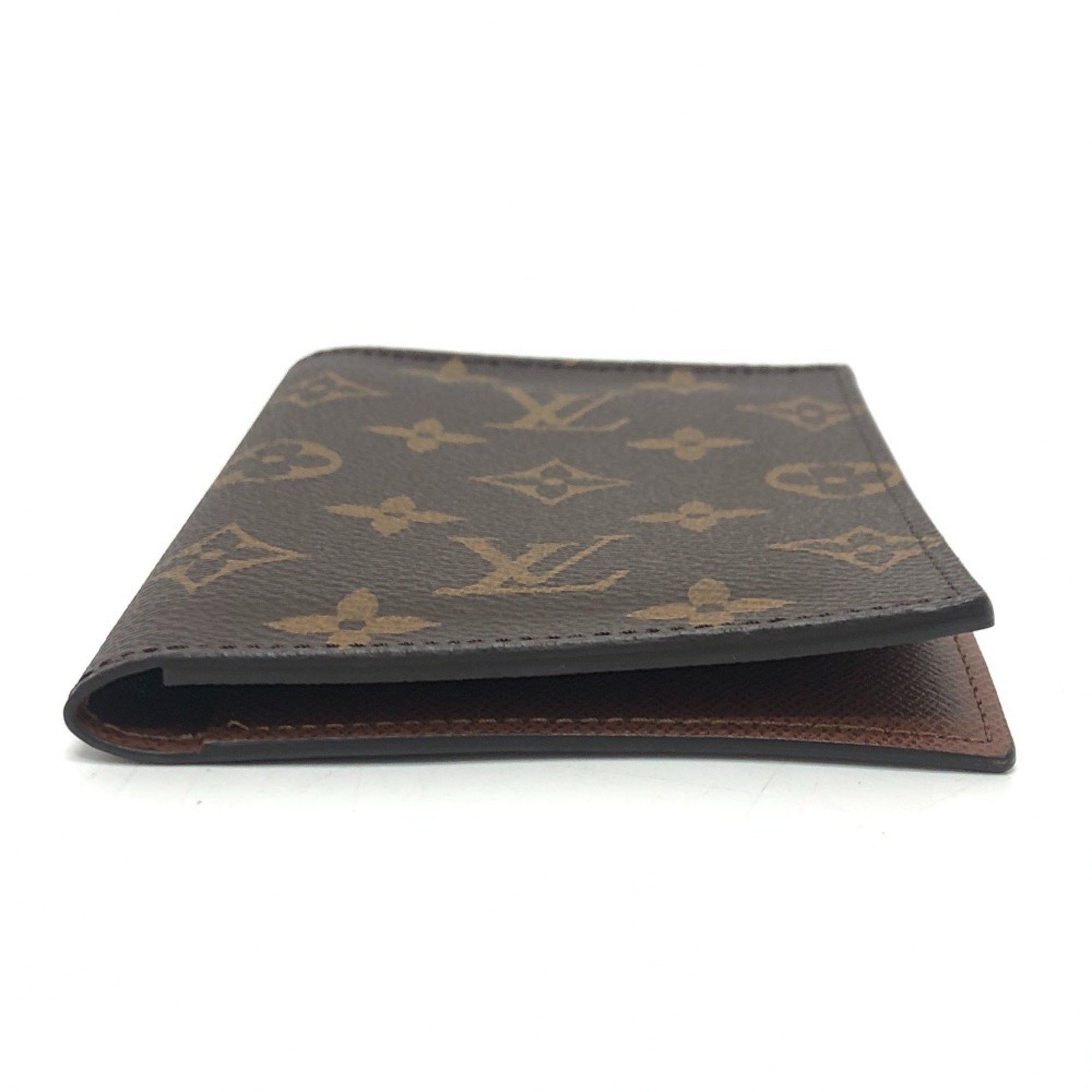 Louis Vuitton LOUIS VUITTON M64502 Monogram Couverture Passport NM Cover/Case, Canvas, Women's, Brown Size ONE SIZE - 3 Thumbnail