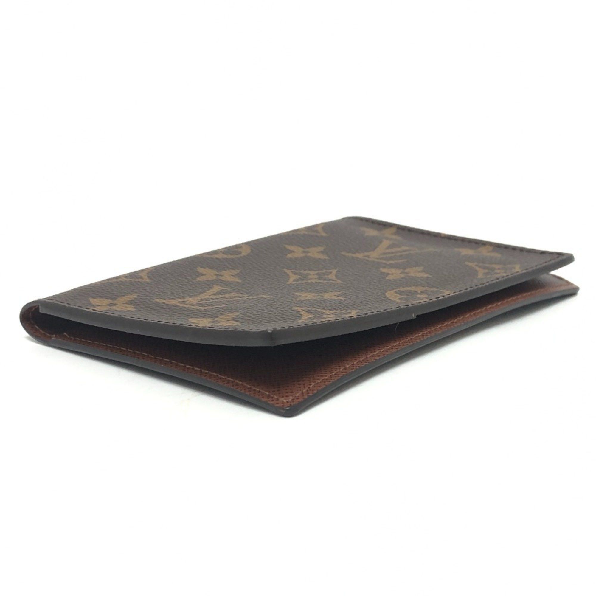 Louis Vuitton LOUIS VUITTON M64502 Monogram Couverture Passport NM Cover/Case, Canvas, Women's, Brown Size ONE SIZE - 5 Thumbnail