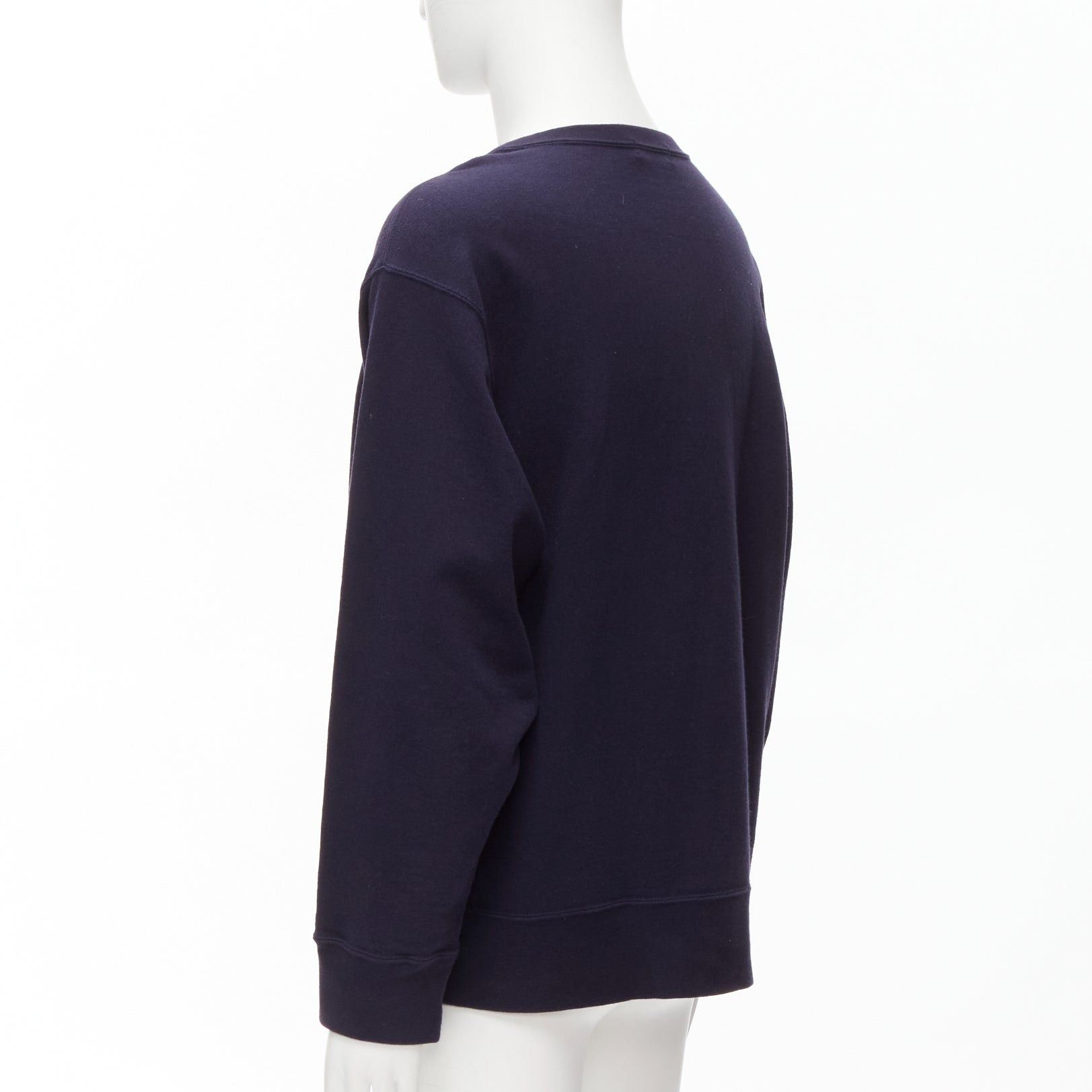 Undercover UNDERCOVER 2023 mad burger with without print navy cotton sweater JP3 L Size US M / EU 48-50 / 2 - 6 Thumbnail