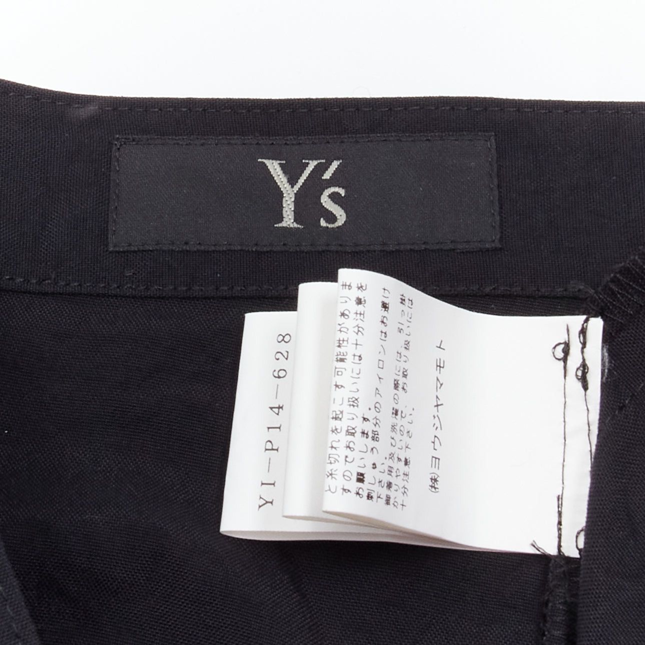 Yohji Yamamoto rare Y'S YOHJI YAMAMOTO red white hand stitched asymmetric harem pants JP2 M Size 28" / US 6 / IT 42 - 8 Thumbnail