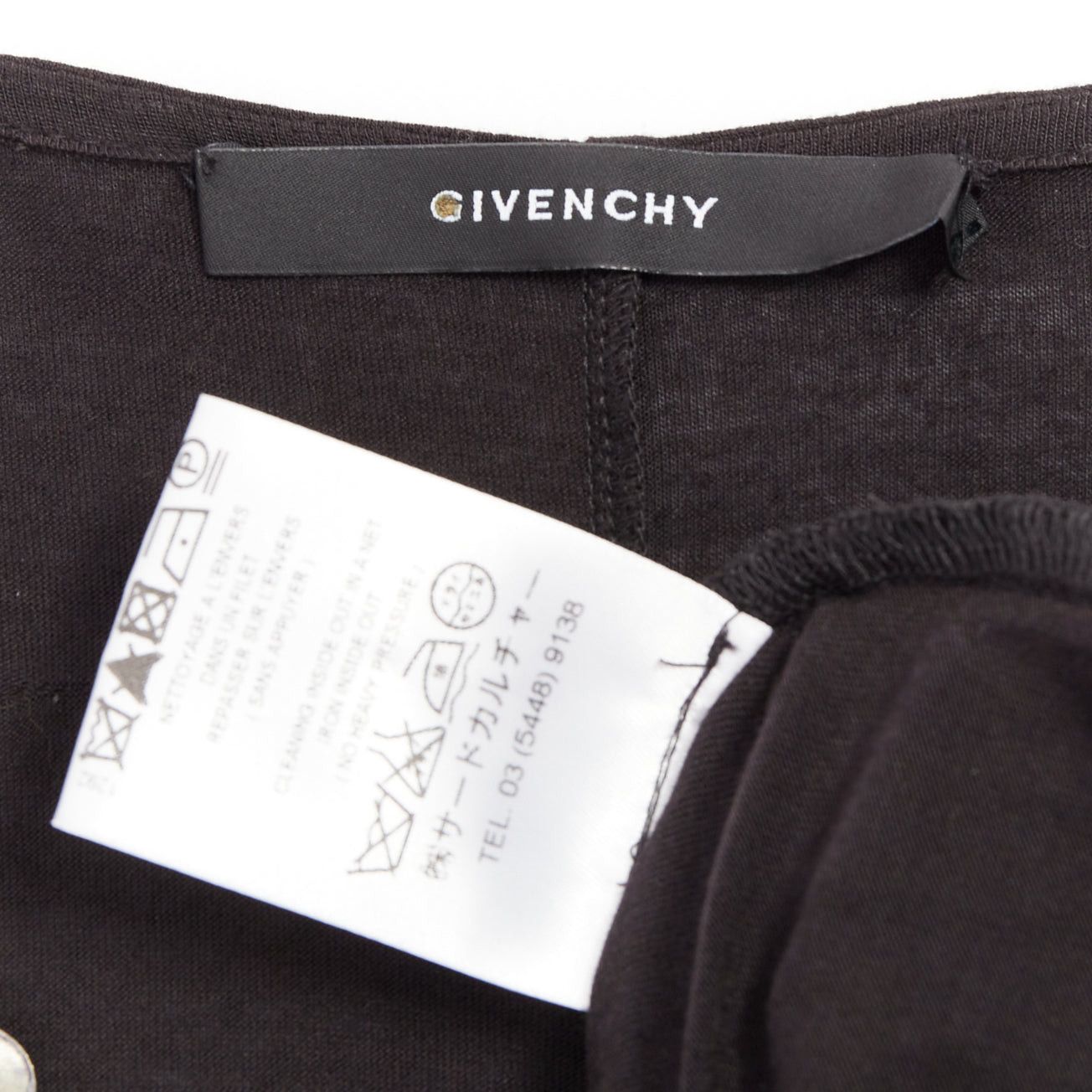 Givenchy GIVENCHY black sheer silk lined iridescent sequinned illusion top L Size M / US 6-8 / IT 42-44 - 9 Thumbnail