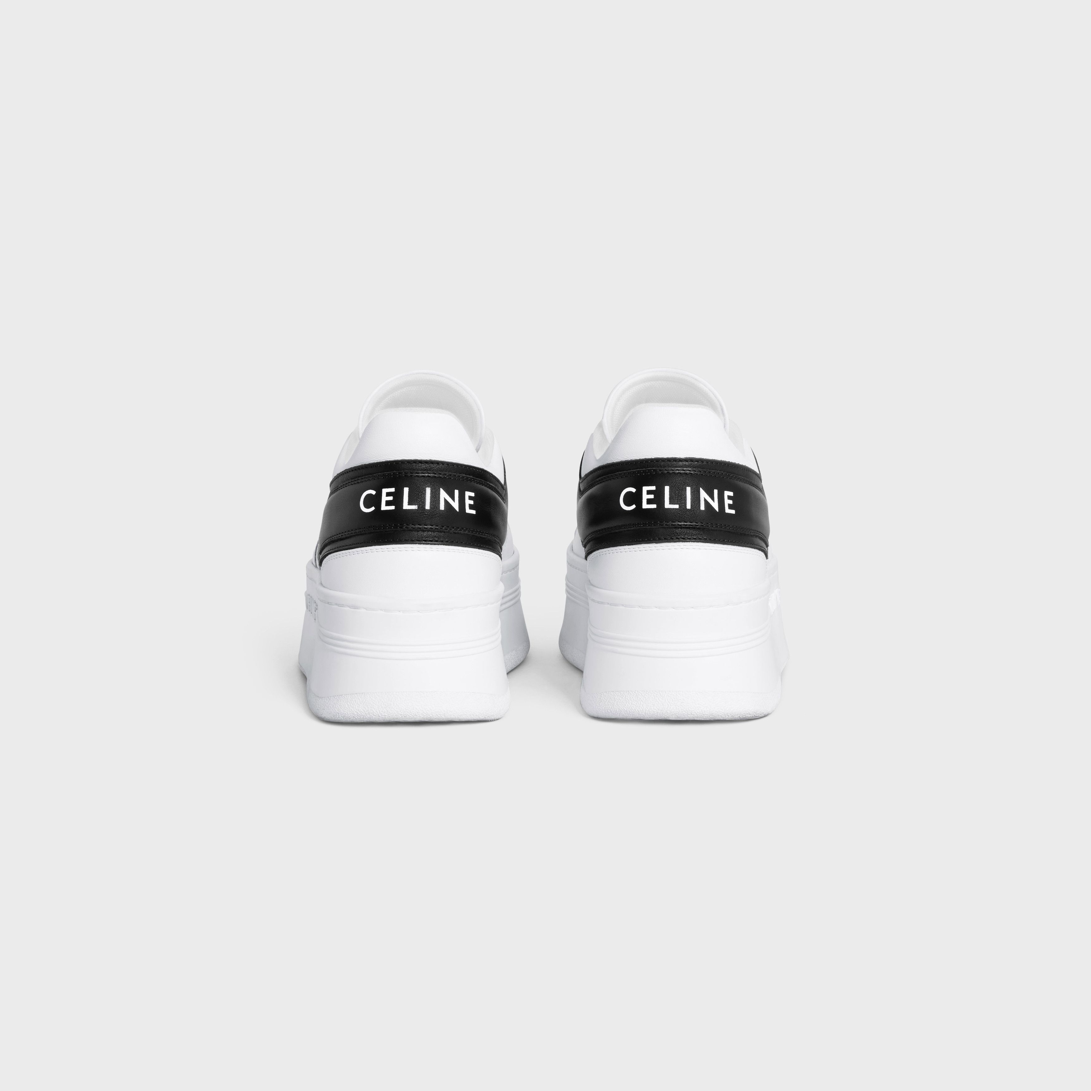 Celine CELINE BLOCK SNEAKERS WITH WEDGE OUTSOLE IN CALFSKIN Size US 6 / IT 36 - 3 Thumbnail