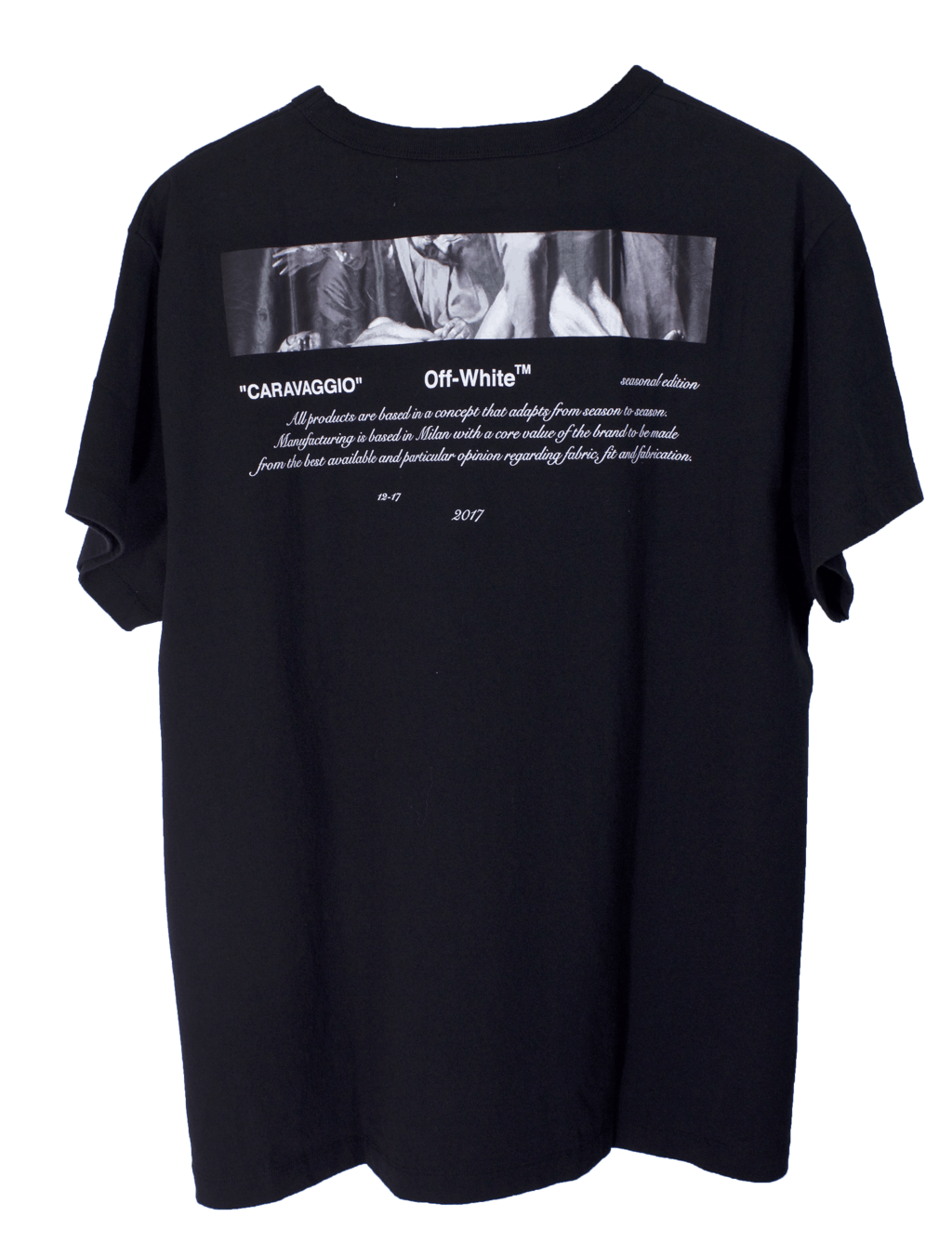 Off White Off White Caravaggio 02 2017 Tee Grailed
