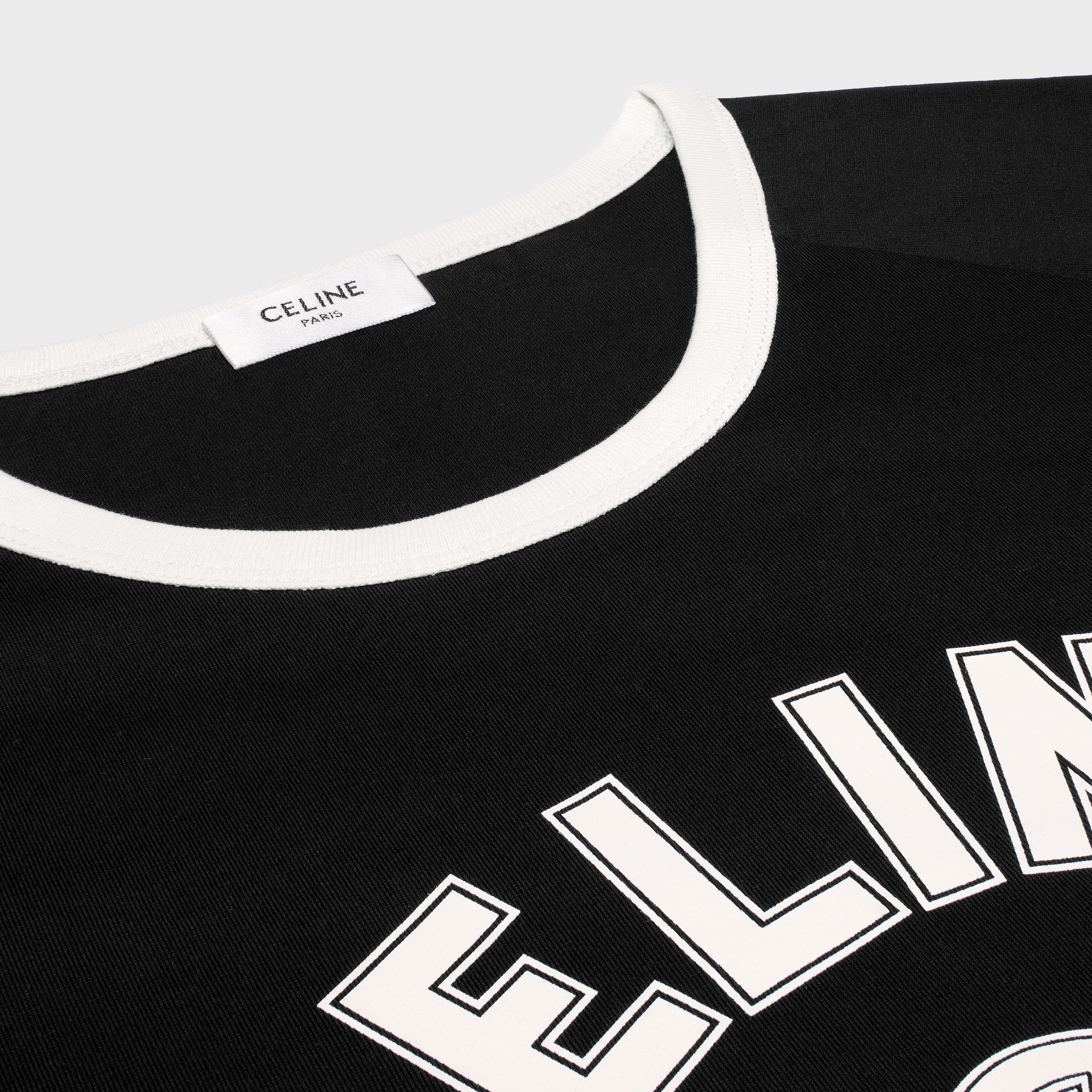 Celine celine paris t-shirt in cotton jersey Size M / US 6-8 / IT 42-44 - 3 Thumbnail
