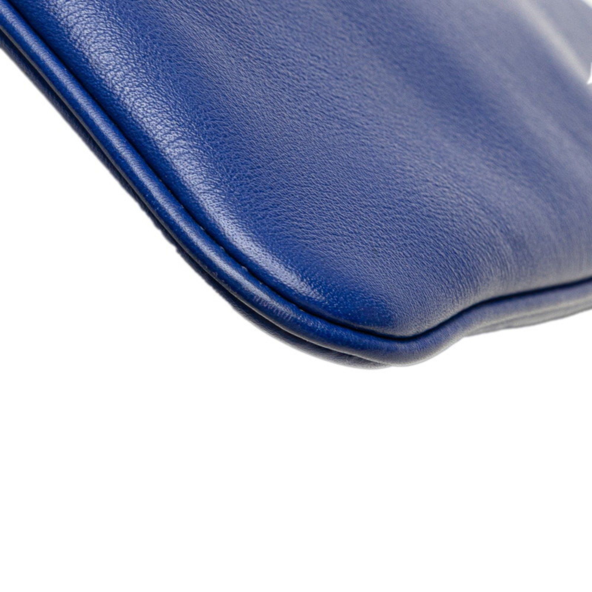 Hermes Hermès Aline Mini Crossbody Shoulder Bag Blue Swift Women's HERMES Size ONE SIZE - 4 Thumbnail