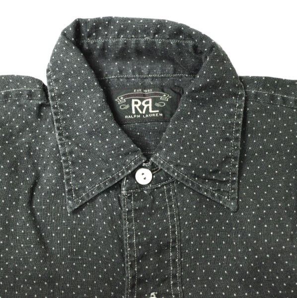 Ralph Lauren Ralph Lauren RRL POLKA DOT LINEN Pullover Shirt Natural Material Tops 282511974001 DUTY FREE for USA Size ONE SIZE - 4 Thumbnail