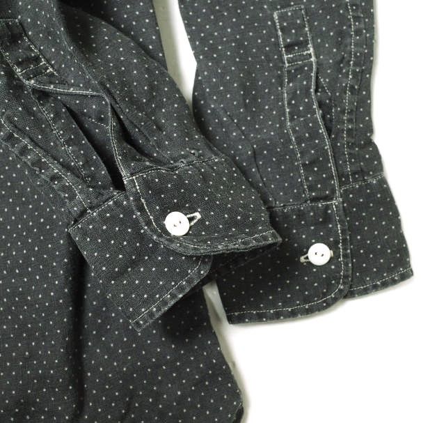 Ralph Lauren Ralph Lauren RRL POLKA DOT LINEN Pullover Shirt Natural Material Tops 282511974001 DUTY FREE for USA Size ONE SIZE - 5 Thumbnail