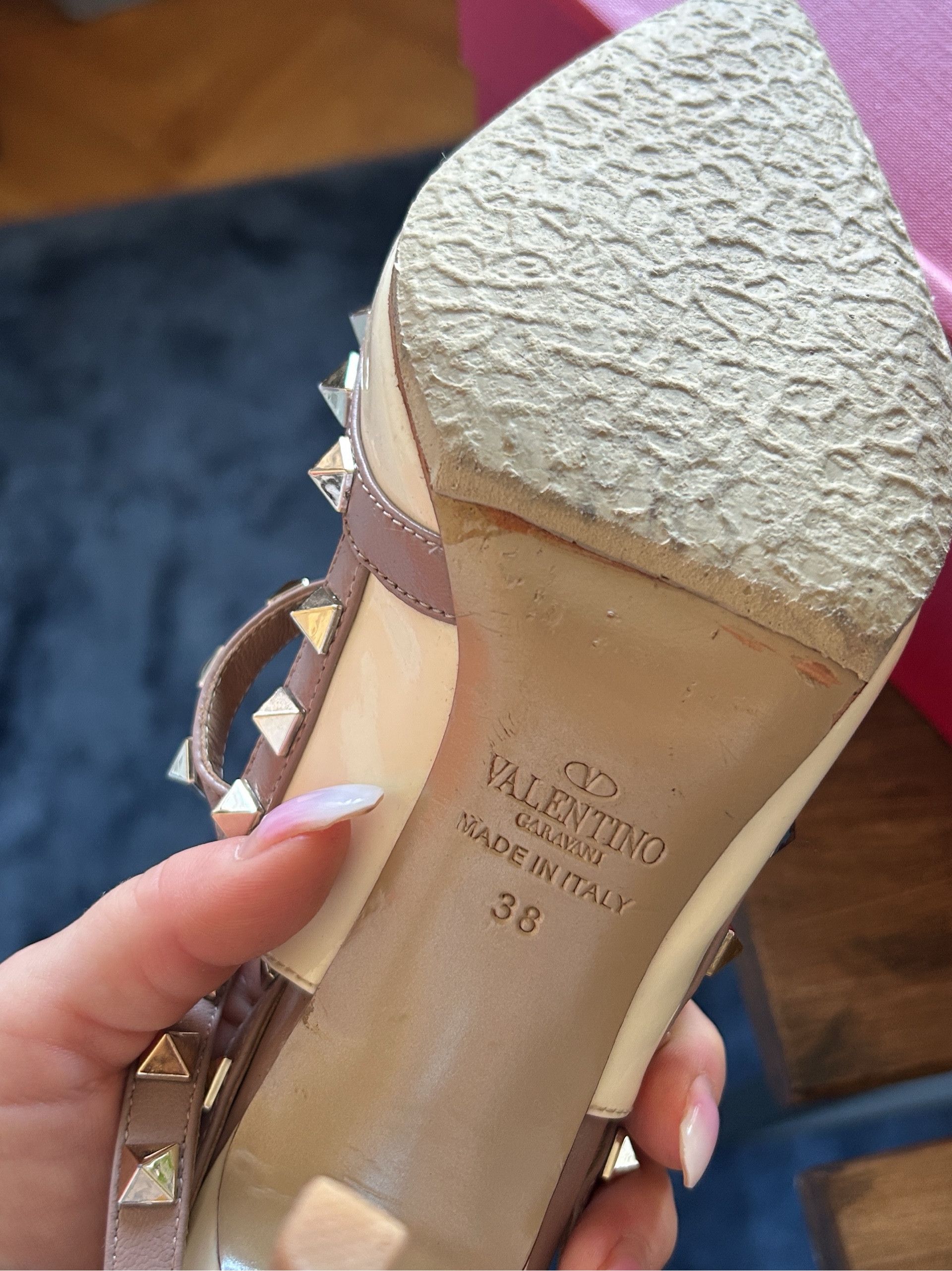 Valentino Valentino Garavani Rockstud pumps Heels Size US 8 / IT 38 - 4 Thumbnail