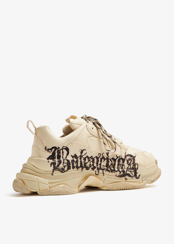 Balenciaga Balenciaga Triple S DIY Metal Sneakers SIZE 40 Size ONE SIZE - 3 Thumbnail