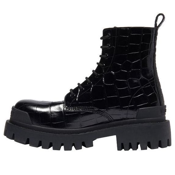 Balenciaga Balenciaga Strike Lace Up Boots SIZE 35 Size ONE SIZE - 3 Thumbnail