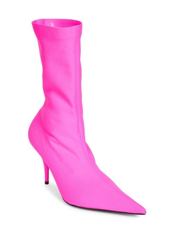 Balenciaga Balenciaga Knife Mid Boots SIZE 38 Size ONE SIZE - 2 Thumbnail