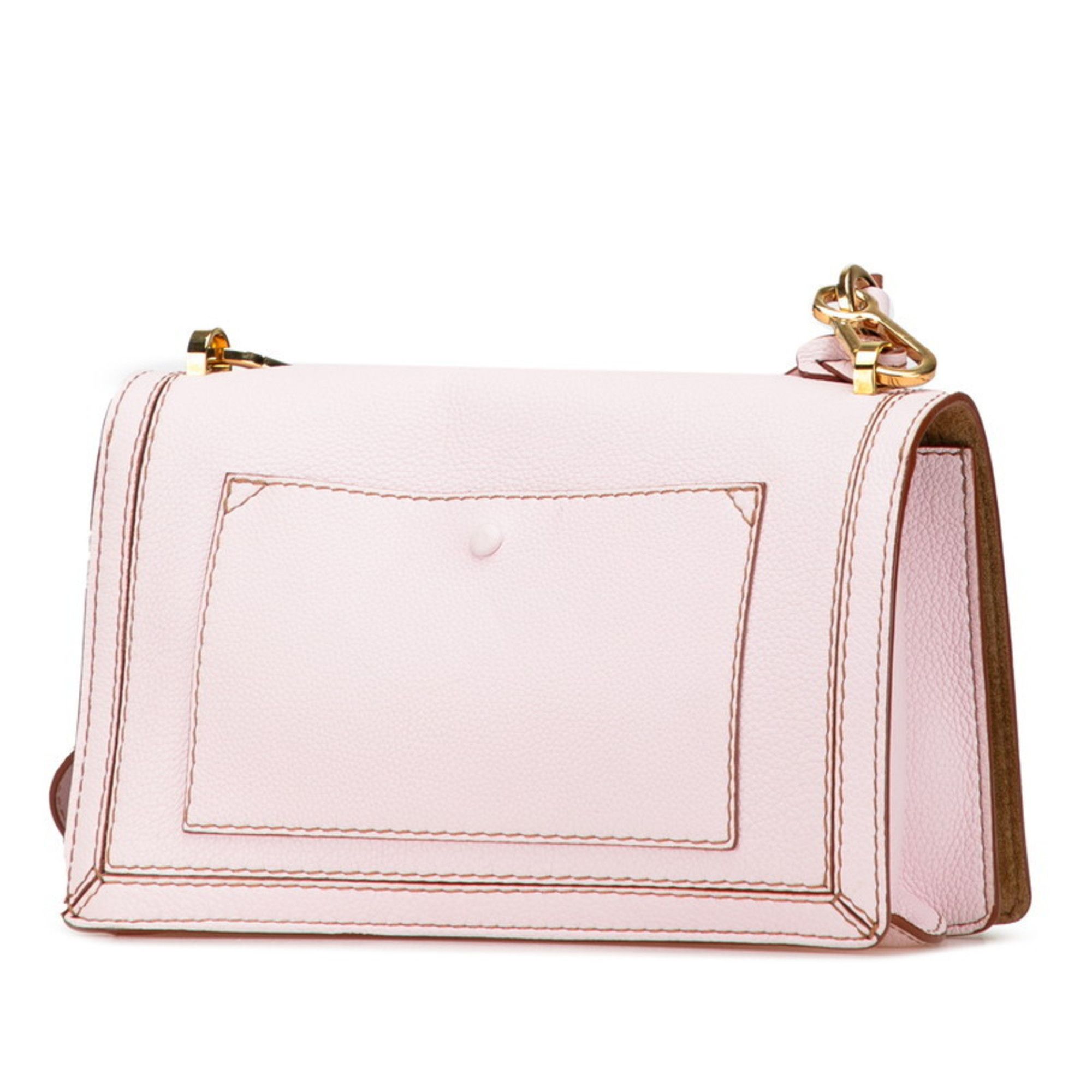 Loewe LOEWE Barcelona Shoulder Bag in Pink and Brown Leather for Women Size ONE SIZE - 2 Thumbnail