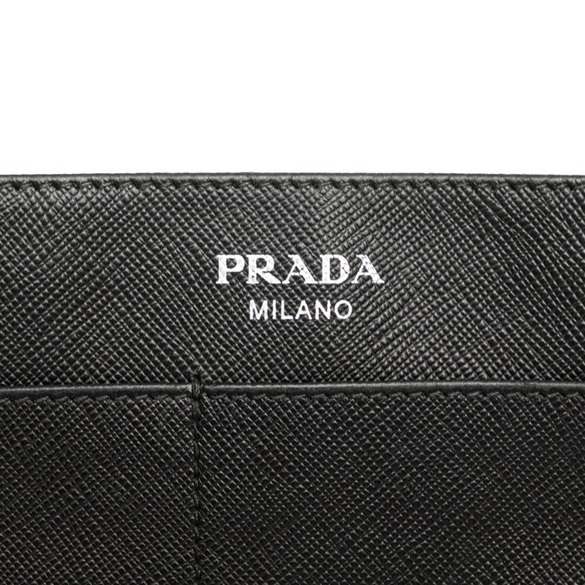 Prada Prada Logo Crossbody Shoulder Bag in Black Saffiano Leather for Women Size ONE SIZE - 7 Thumbnail
