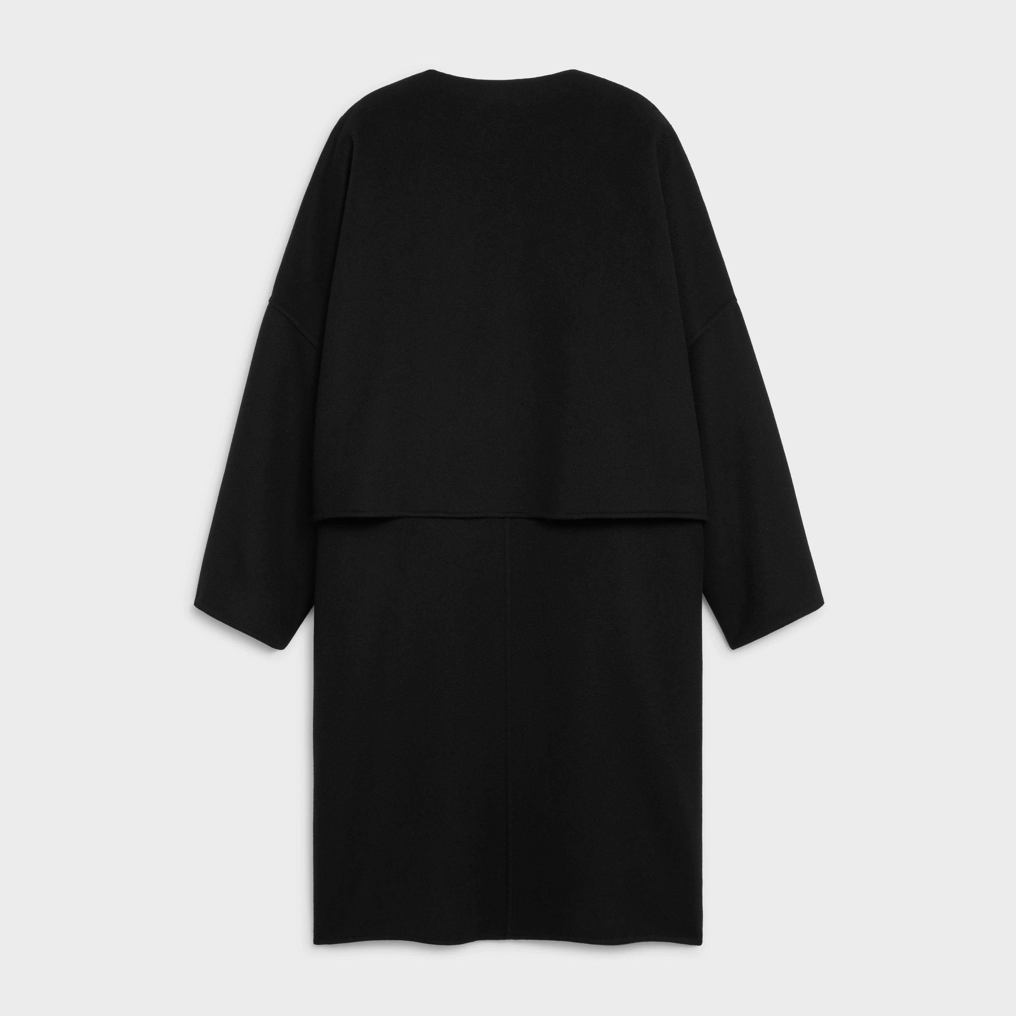 Celine coat with pure collar in double face cashmere Size XXL / US 16-18 / IT 52-54 - 2 Thumbnail