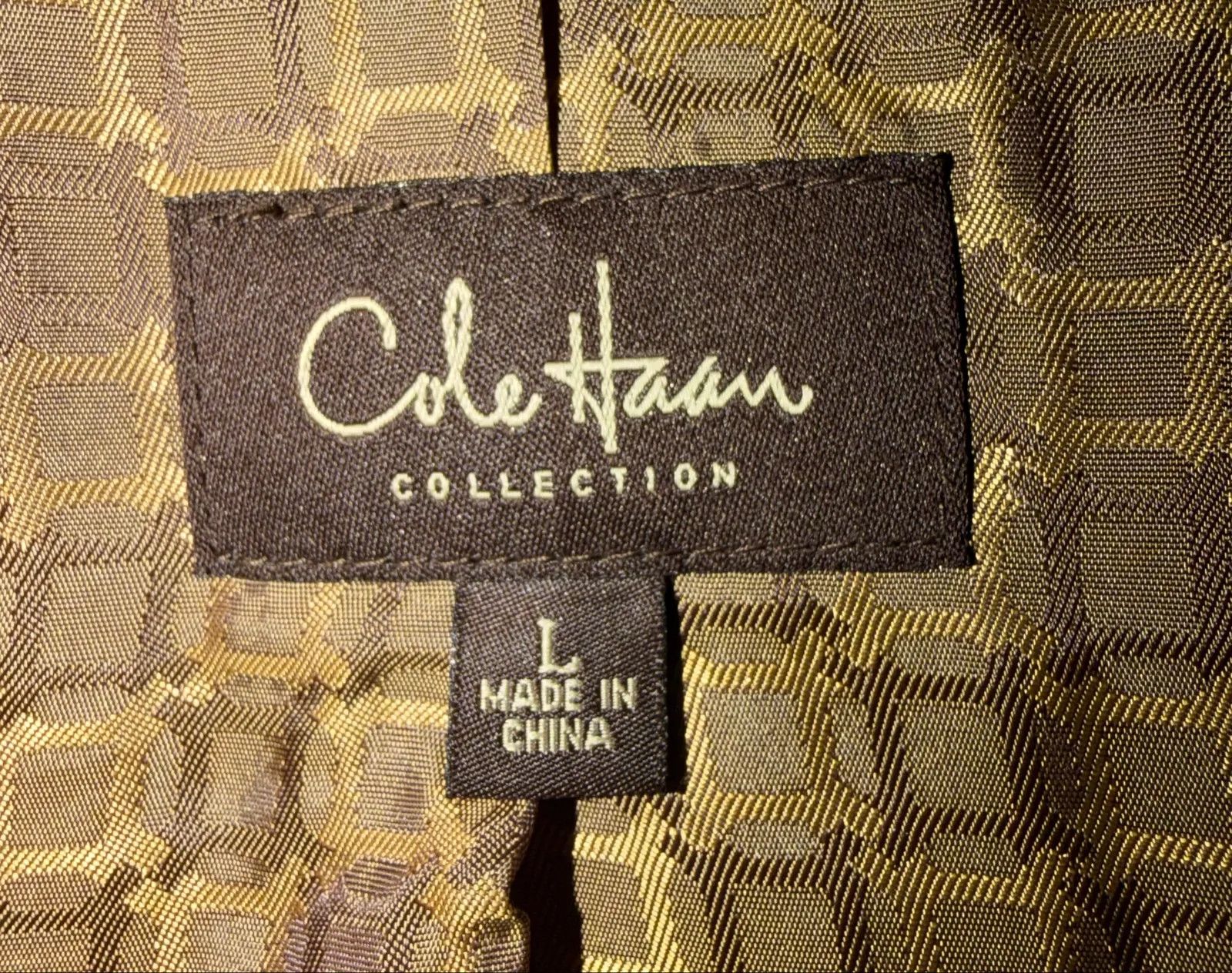 Cole Haan Cole Haan Leather Jacket Size US L / EU 52-54 / 3 - 5 Thumbnail