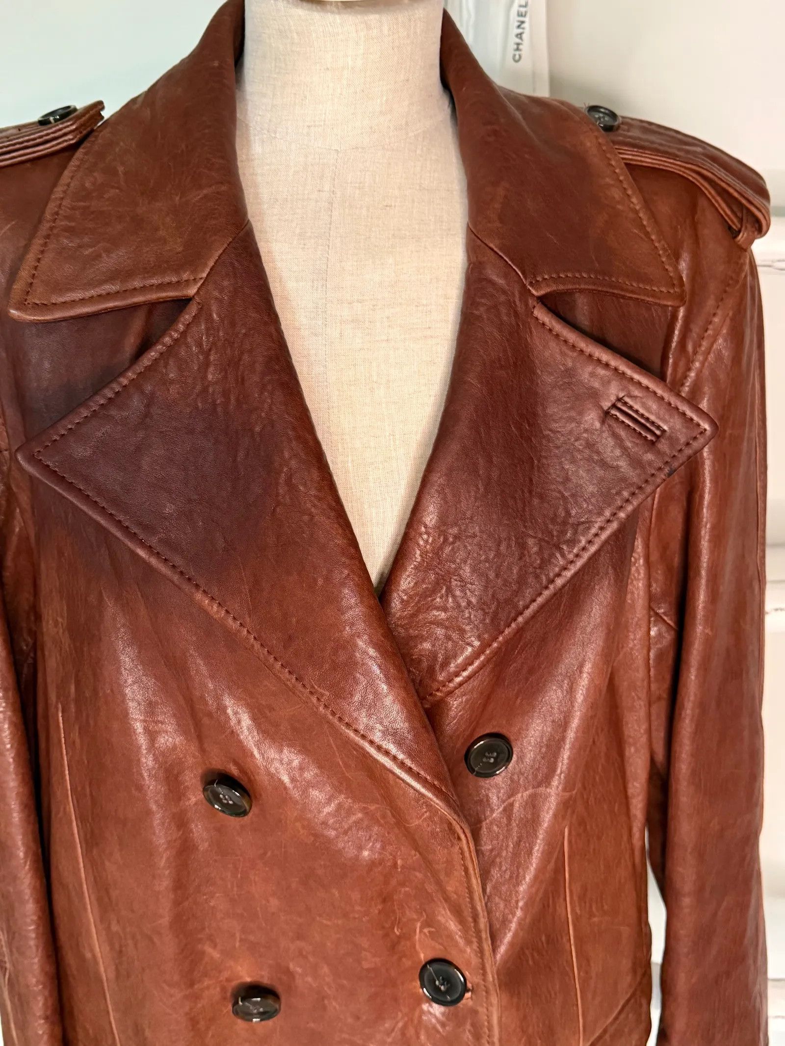 Cole Haan Cole Haan Leather Jacket Size US L / EU 52-54 / 3 - 2 Thumbnail
