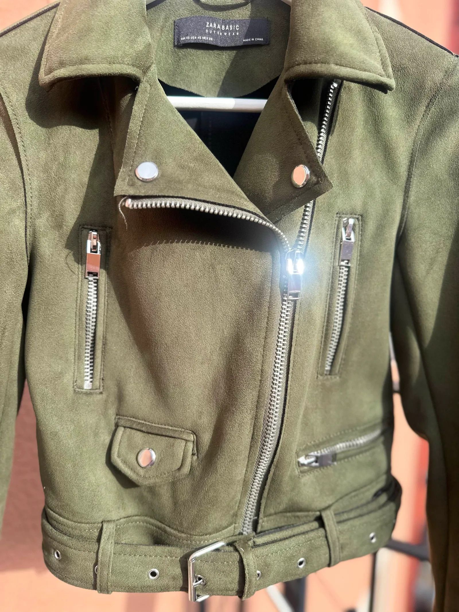 Zara Zara Leather Jacket Size XS / US 0-2 / IT 36-38 - 5 Thumbnail