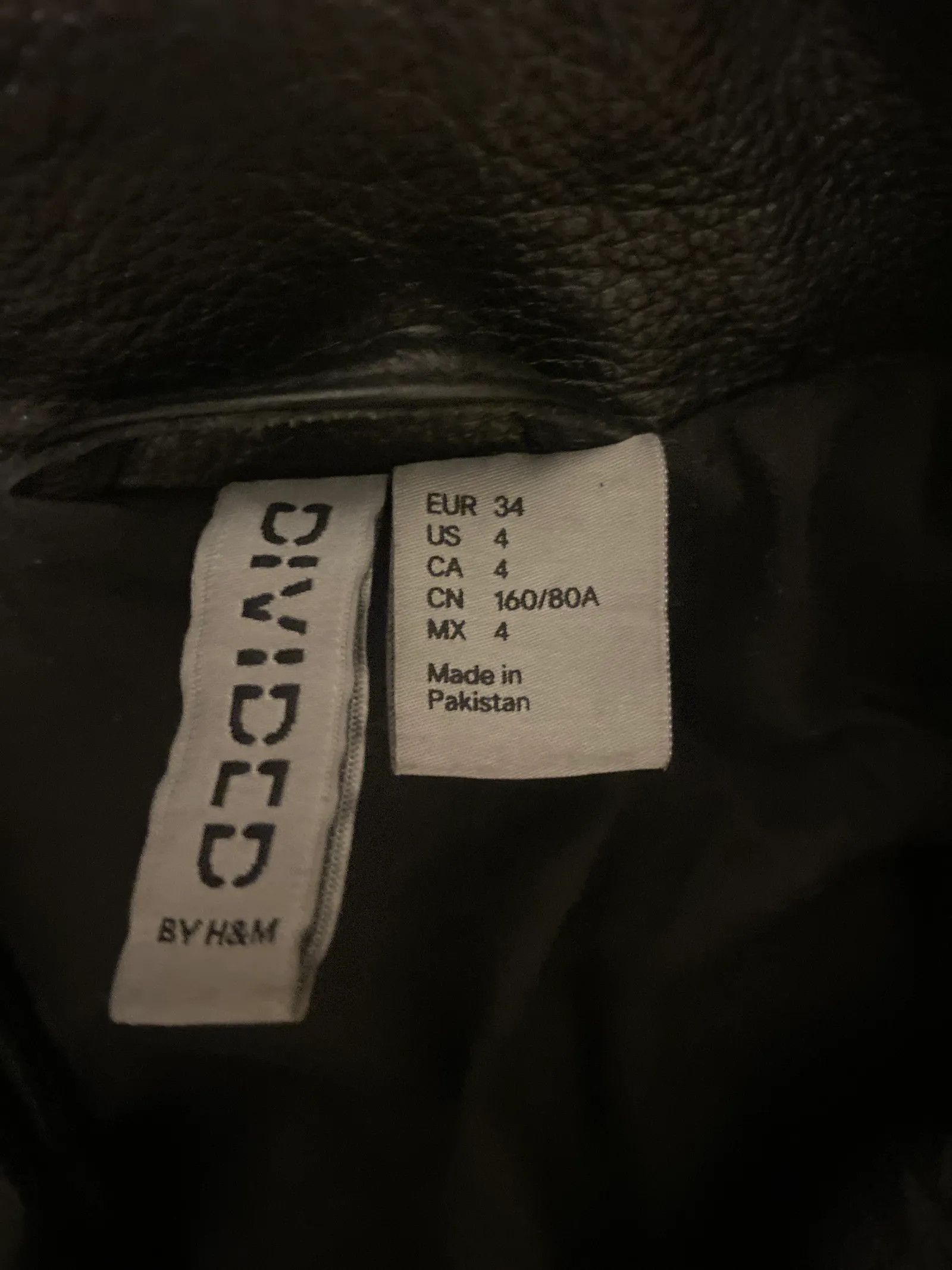 H&M H&M Leather Jacket Size XS / US 0-2 / IT 36-38 - 2 Thumbnail