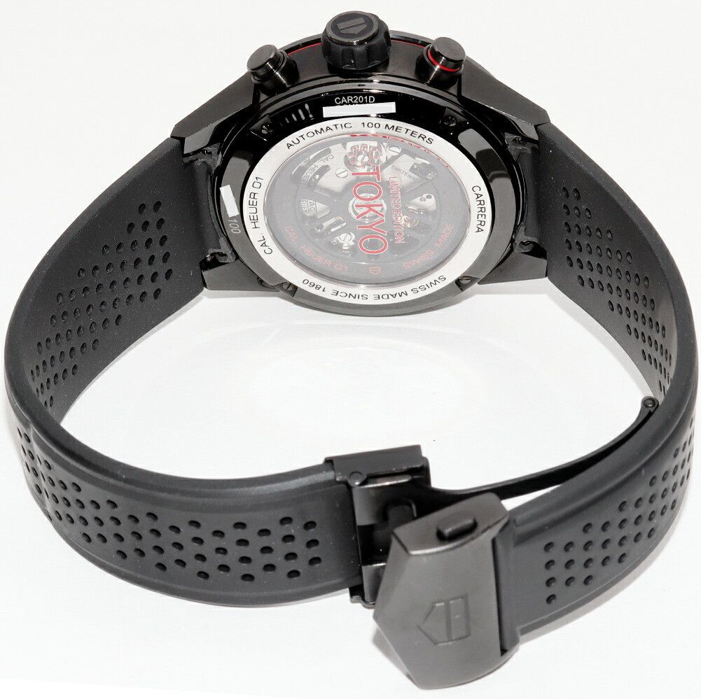 Tag Heuer TAG Heuer TAG Heuer Carrera Calibre Heuer 01 Stainless Steel Limited Metal Automatic CAR201D DUTY FREE for USA Size ONE SIZE - 2 Thumbnail