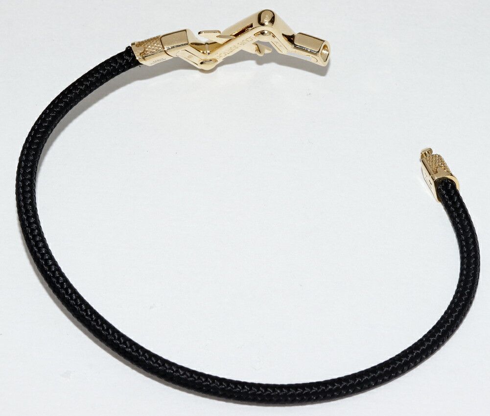 Louis Vuitton Louis Vuitton Louis Vuitton Play Volt Upside Down GM Au750 Bracelet Size 17 Crocodile skin Bracelet Q05413 DUTY FREE for USA Size ONE SIZE - 4 Thumbnail