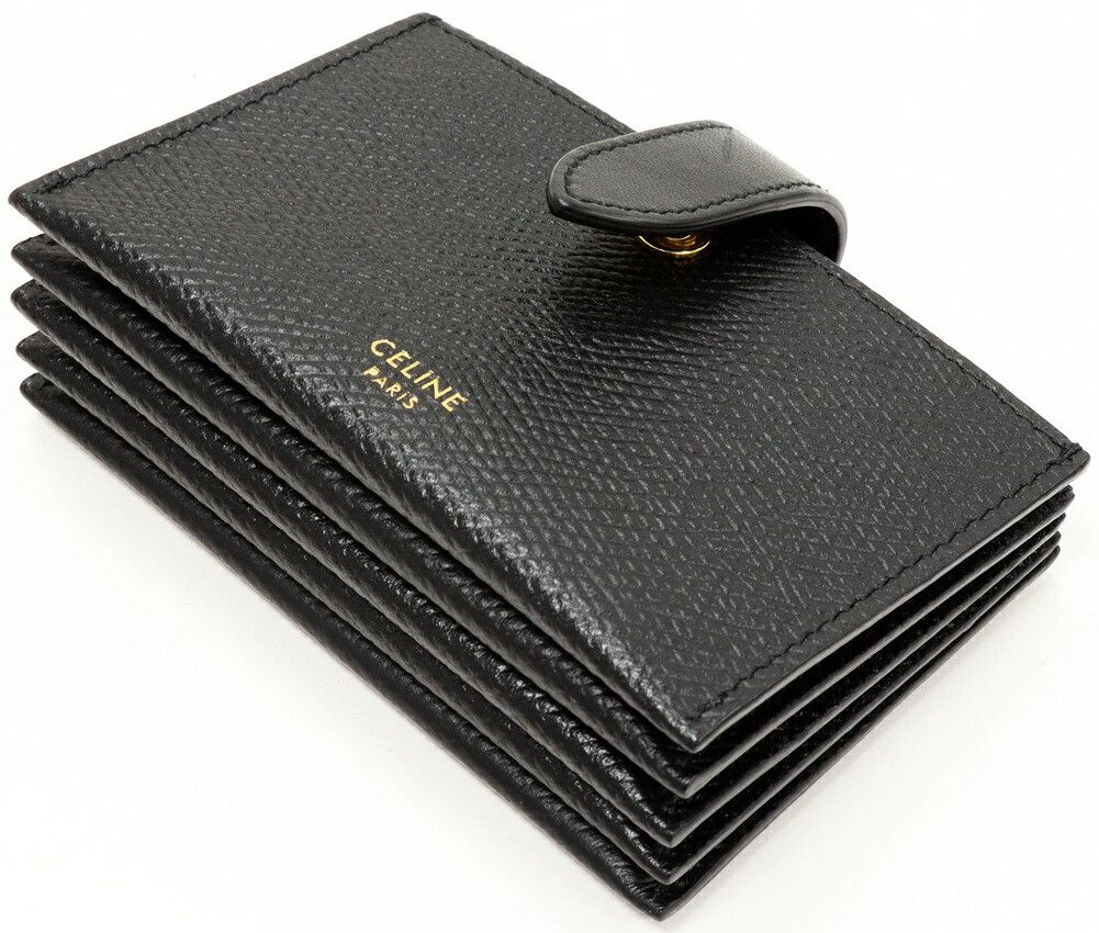 Celine Celine Celine Accordion Card Holder Calf Card Case Leather Card Case 10B693BFP.38NO DUTY FREE for USA Size ONE SIZE - 4 Thumbnail
