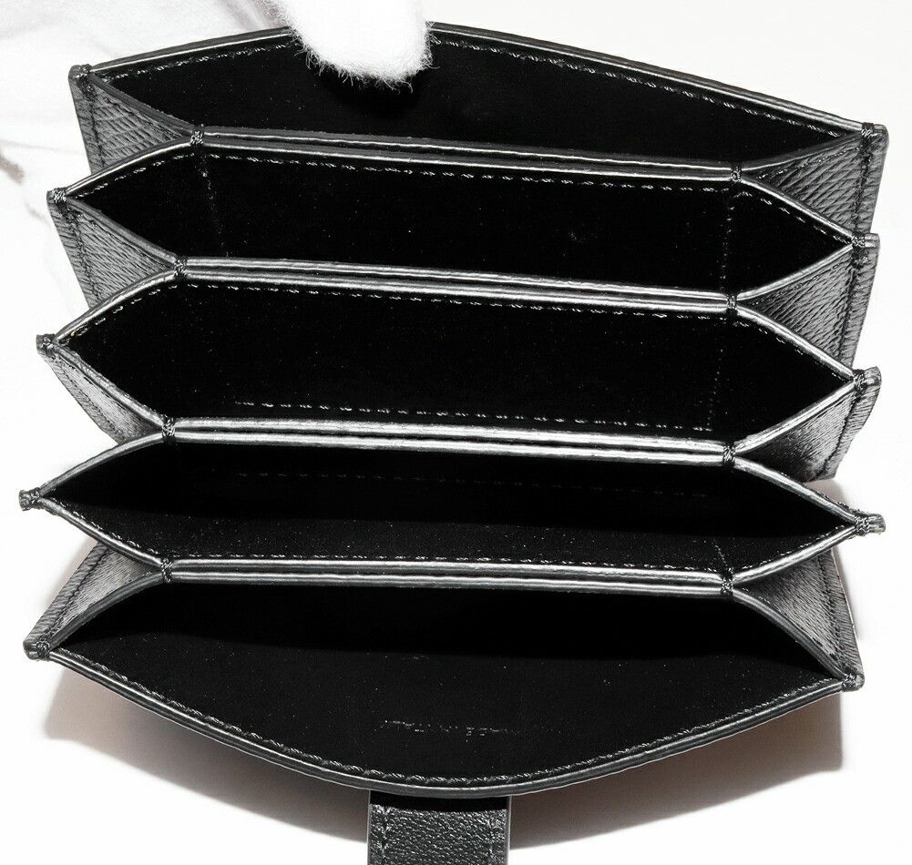 Celine Celine Celine Accordion Card Holder Calf Card Case Leather Card Case 10B693BFP.38NO DUTY FREE for USA Size ONE SIZE - 3 Thumbnail