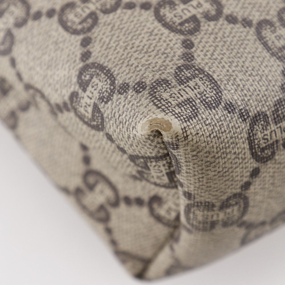 Gucci Gucci Gucci Old Gucci GG Plus Pouch Canvas Clutch Bag DUTY FREE for USA Size ONE SIZE - 6 Thumbnail
