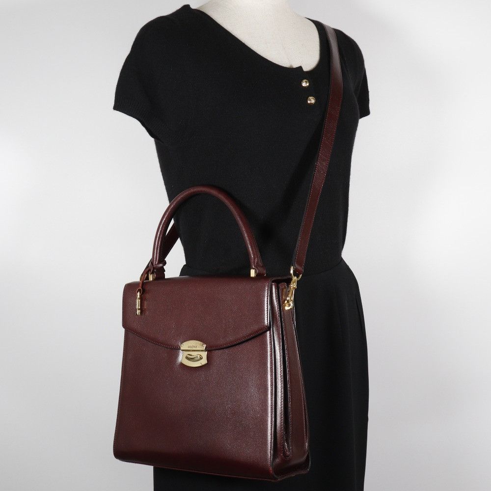 Other Other Gold Pfeil Calf 2way Bag Leather Shoulder Bag DUTY FREE for USA Size ONE SIZE - 18 Thumbnail