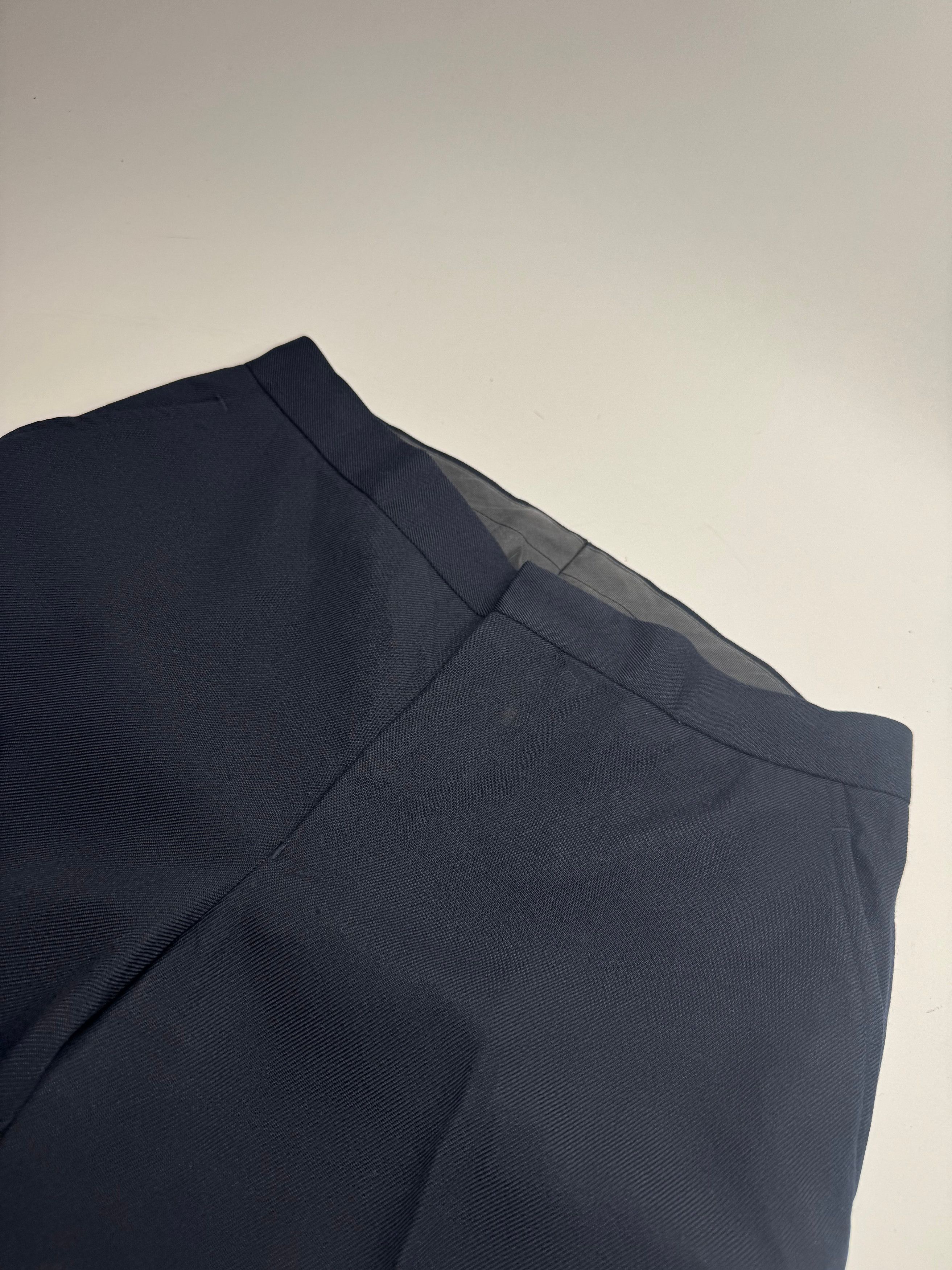 Comme des Garcons Vintage Comme Des Garçons Pants Navy M Size 30" / US 8 / IT 44 - 2 Thumbnail