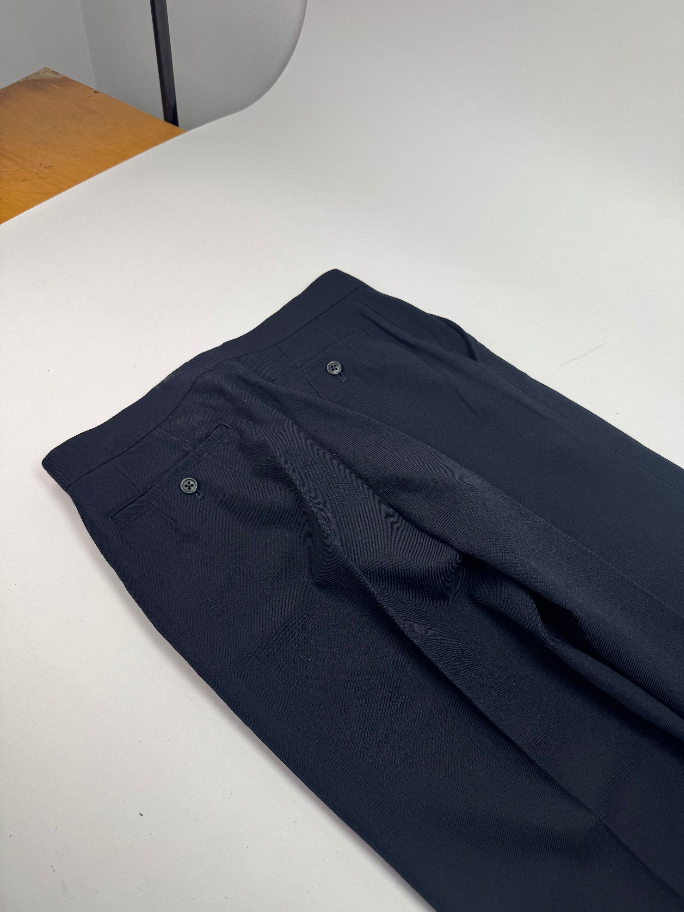 Comme des Garcons Vintage Comme Des Garçons Pants Navy M Size 30" / US 8 / IT 44 - 12 Thumbnail