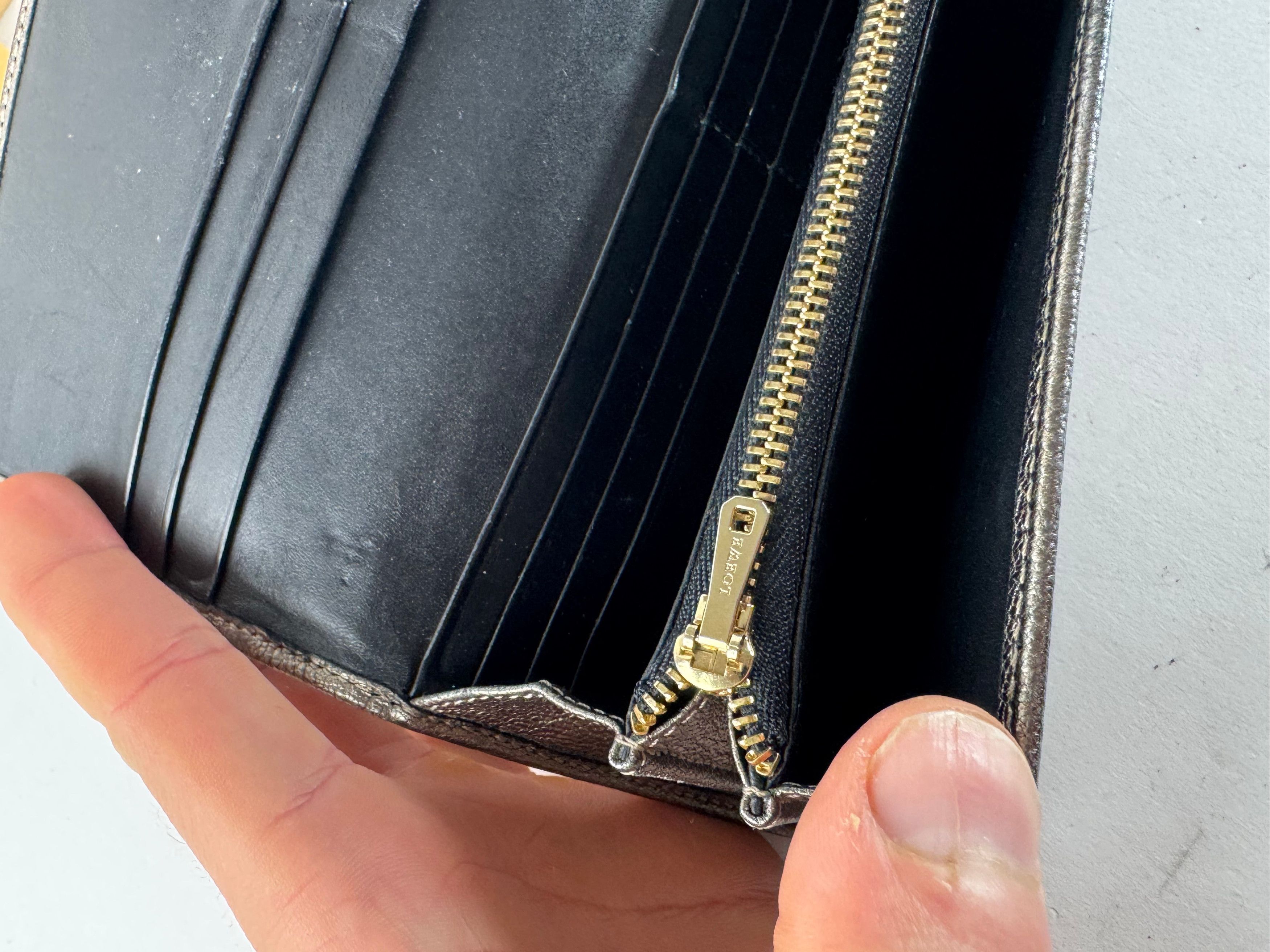Loewe Vintage Madrid Leather Wallet Anthracite Size ONE SIZE - 5 Thumbnail