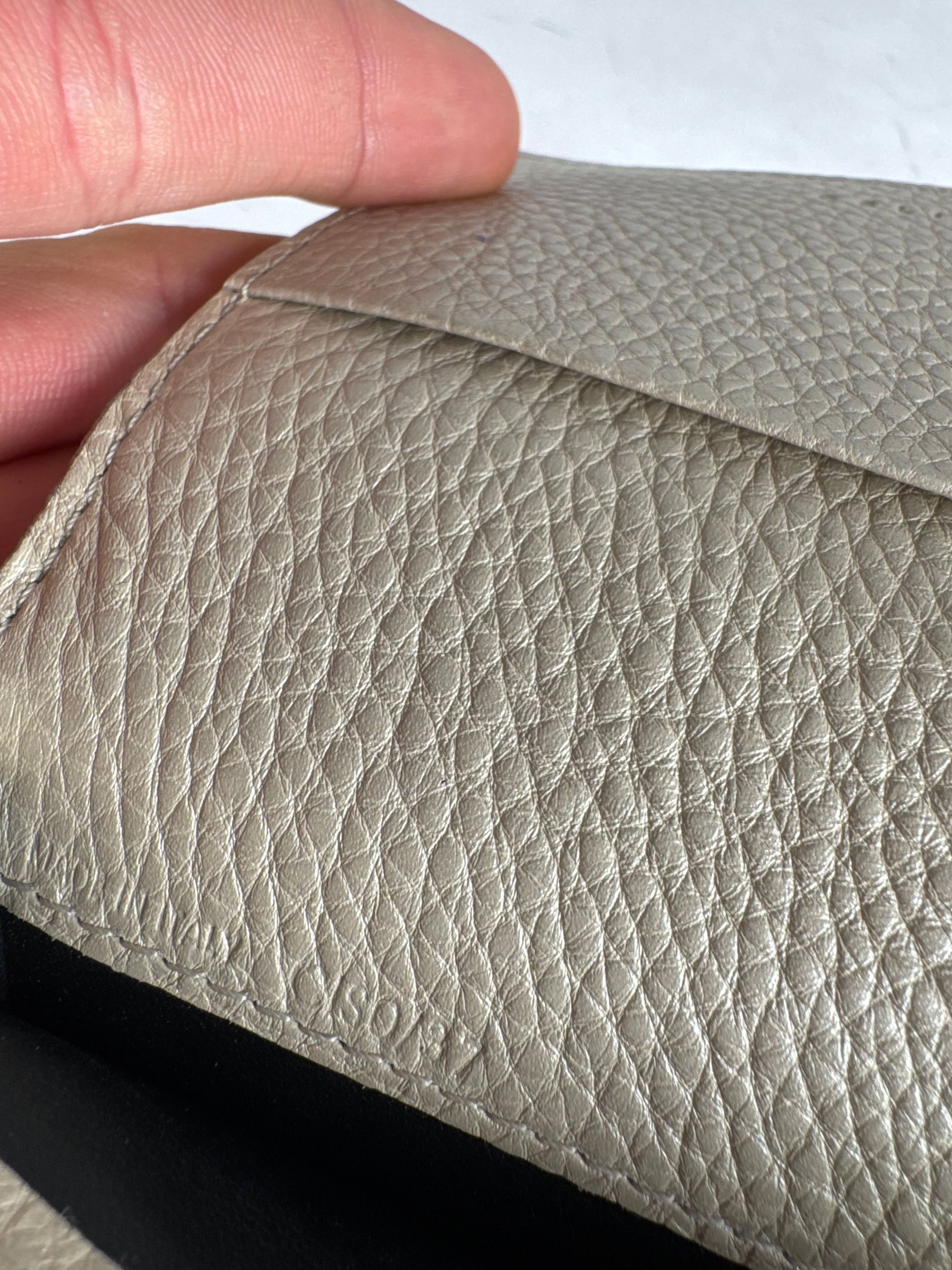 Celine Vintage Leather Card Holder White Size ONE SIZE - 5 Thumbnail