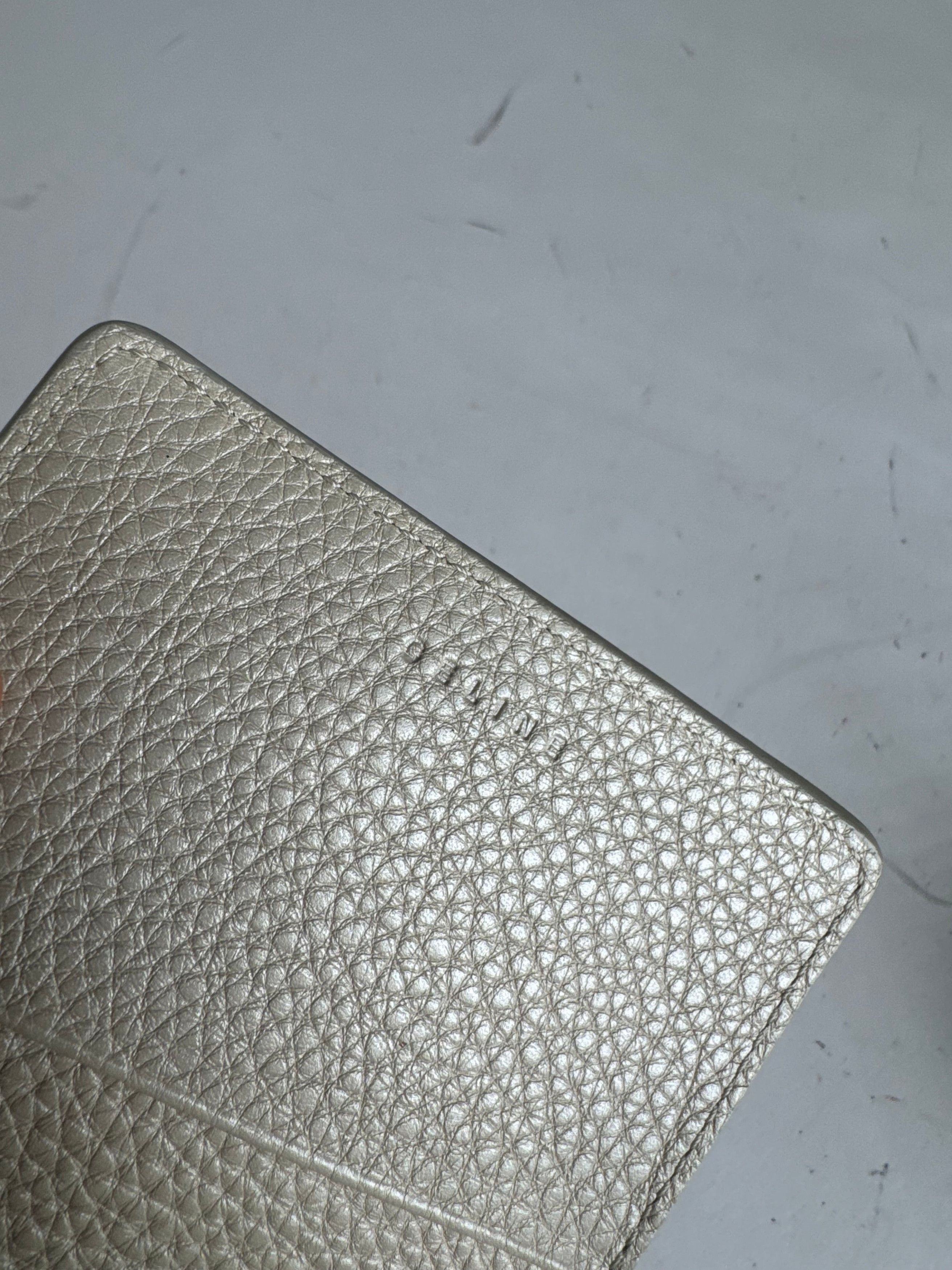 Celine Vintage Leather Card Holder White Size ONE SIZE - 4 Thumbnail