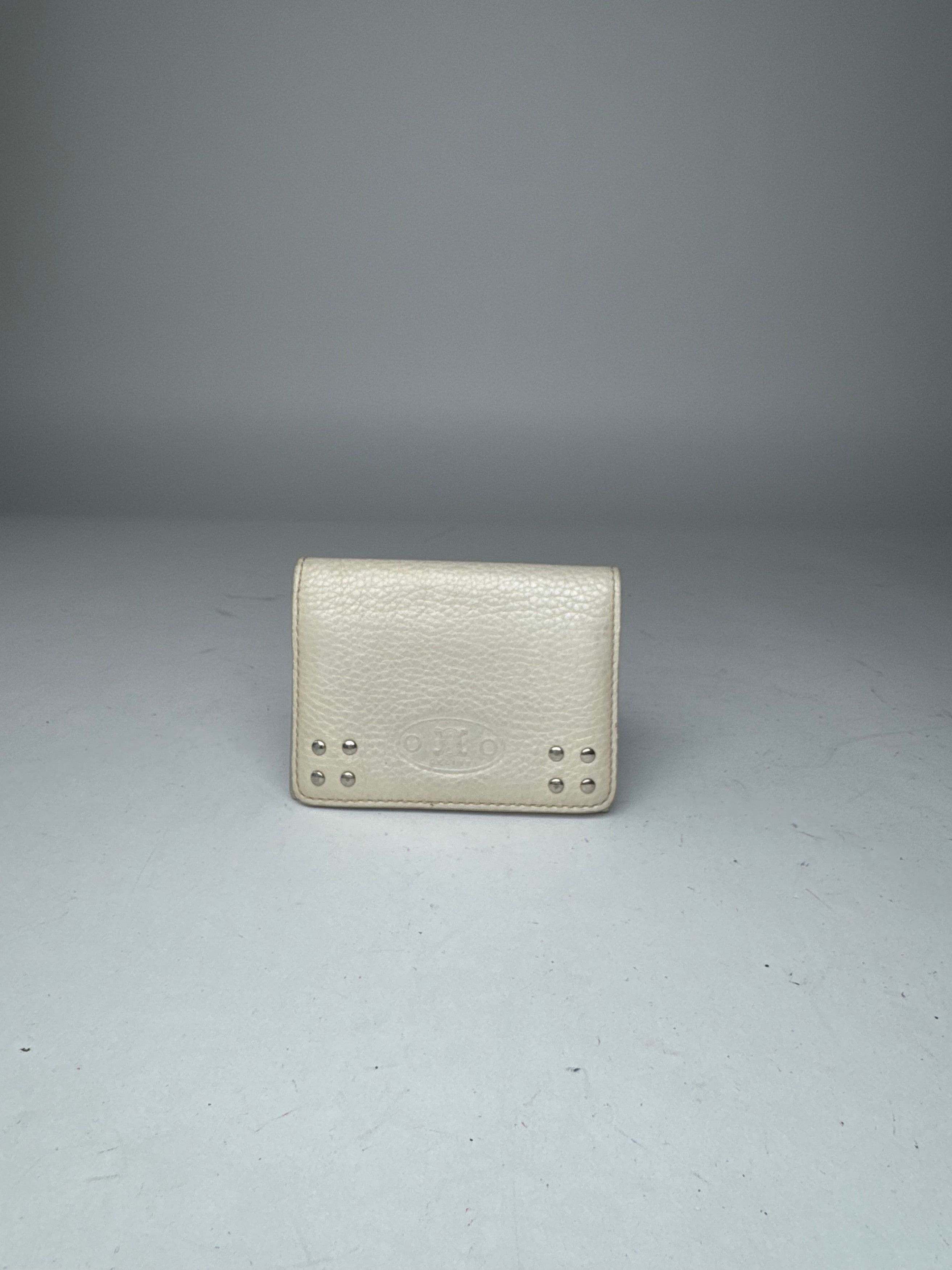 Celine Vintage Leather Card Holder White Size ONE SIZE - 9 Thumbnail
