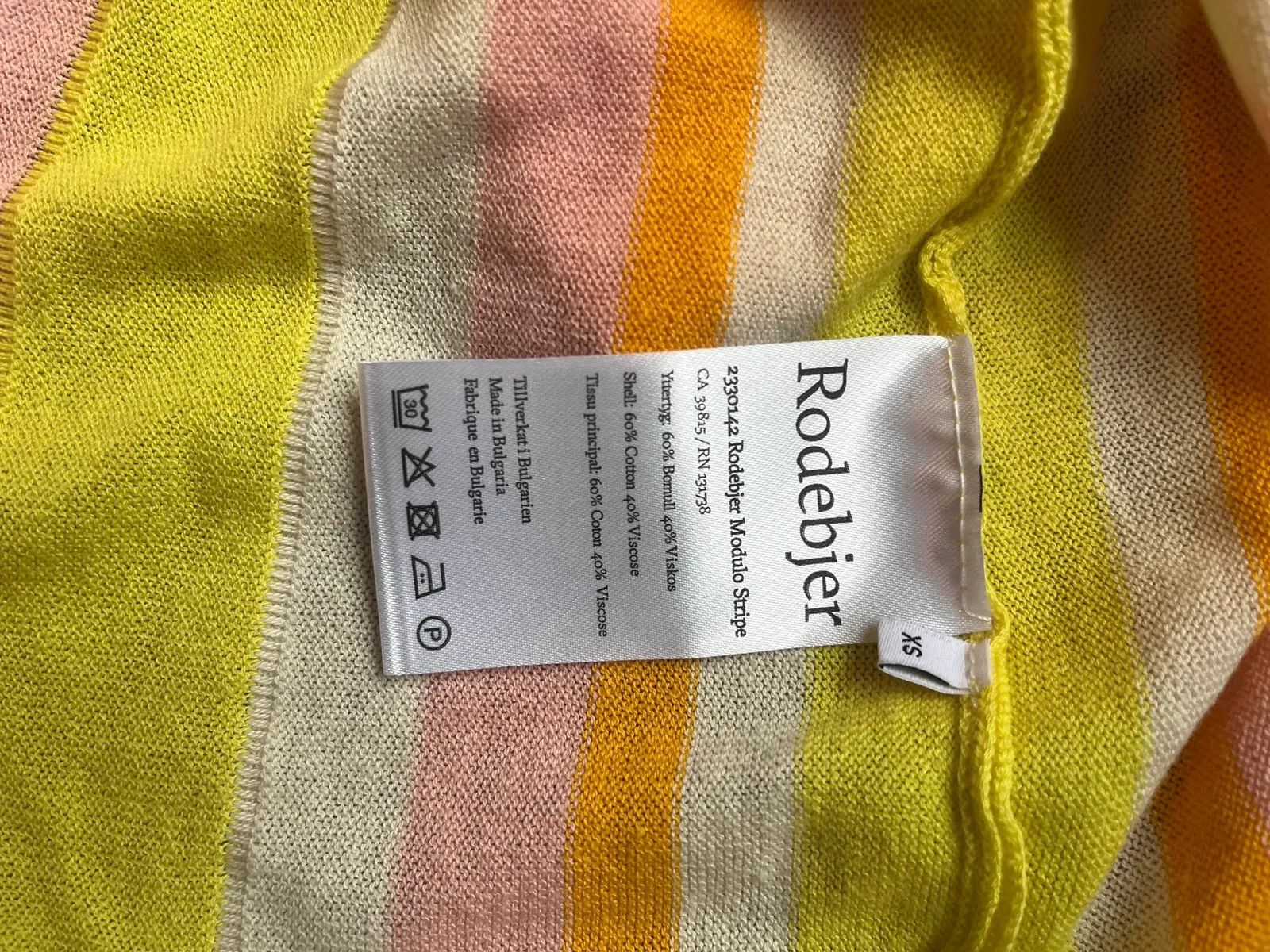 Rodebjer Rodebjer Rodebjer Modulo Stripes Sweater Size XS / US 0-2 / IT 36-38 - 4 Thumbnail