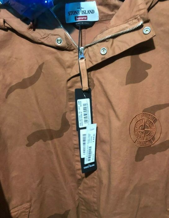 Supreme stone island hot sale riot jacket