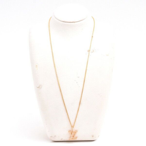 Louis Vuitton Louis Vuitton Louis Vuitton 750 Yellow Gold PandaNtif LV GM Necklace Q93849 Metal Necklace Q93849 DUTY FREE for USA Size ONE SIZE - 8 Thumbnail