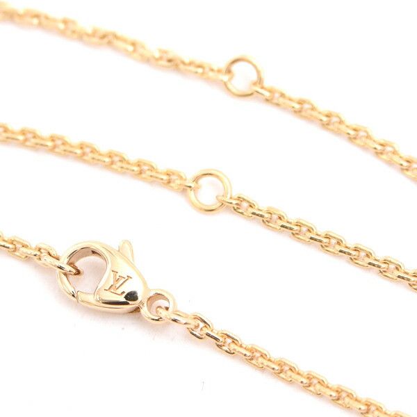 Louis Vuitton Louis Vuitton Louis Vuitton 750 Yellow Gold PandaNtif LV GM Necklace Q93849 Metal Necklace Q93849 DUTY FREE for USA Size ONE SIZE - 7 Thumbnail