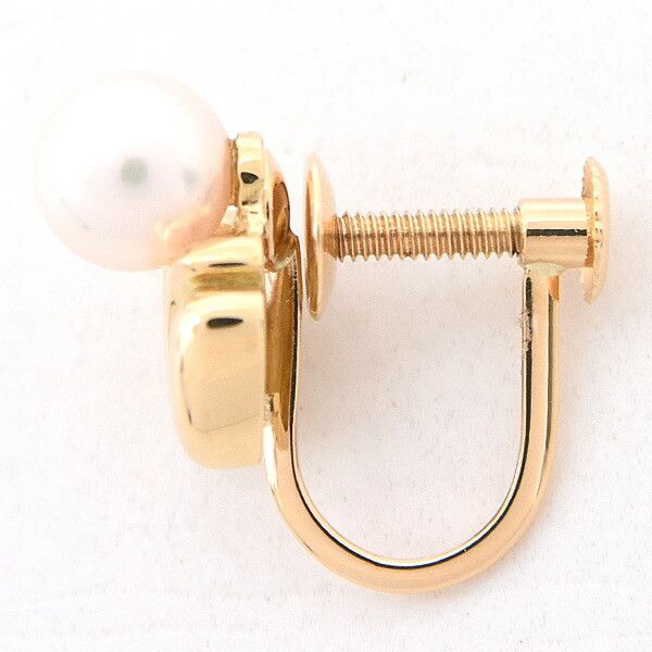 Dior Dior Christian Dior 1P Pearl 750YG Earrings Metal Earrings DUTY FREE for USA Size ONE SIZE - 10 Thumbnail