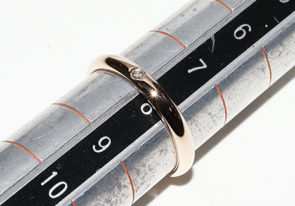 Cartier Cartier Cartier K18PG 1895 Wedding Ring Ring B40882 Size 8 Leather Ring B40882 DUTY FREE for USA Size ONE SIZE - 2 Thumbnail