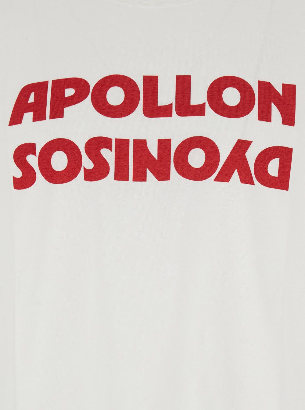 Valentino White Crewneck T-Shirt with Print on the Front in Cotton Man Size US XL / EU 56 / 4 - 3 Thumbnail